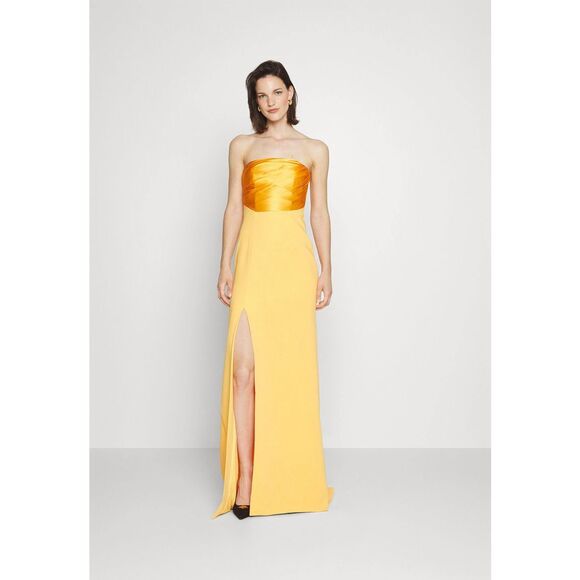 Cinq à Sept Estela Side Slit Gown - Picture 1 of 11